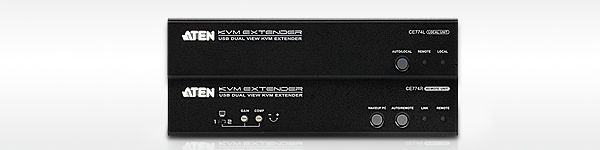 ATEN USB VGA Dual View Cat 5 KVM Extender (1600 x 1200@150m)
