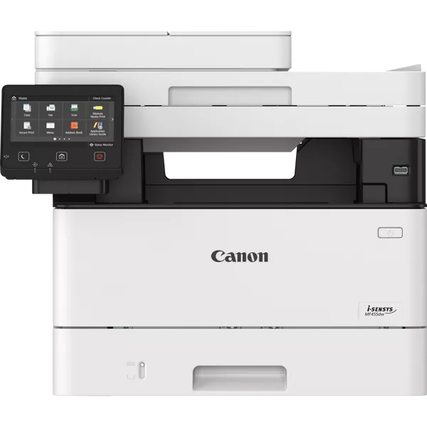 Canon i-SENSYS MF455dw, A4, 38 стр/мин., скан. до 38 стр/мин., 1200 x 1200 dpi (принтер) 600x600dpi (сканер), USB, RJ-45, Wi-Fi, Факс