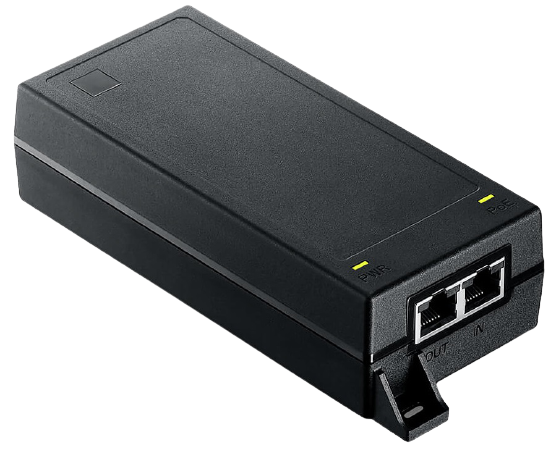 Мультигигабитный PoE инжектор Zyxel PoE12-60W, 802.3af/at/bt (60 Вт), 2xRJ-45: 1/2.5/5G