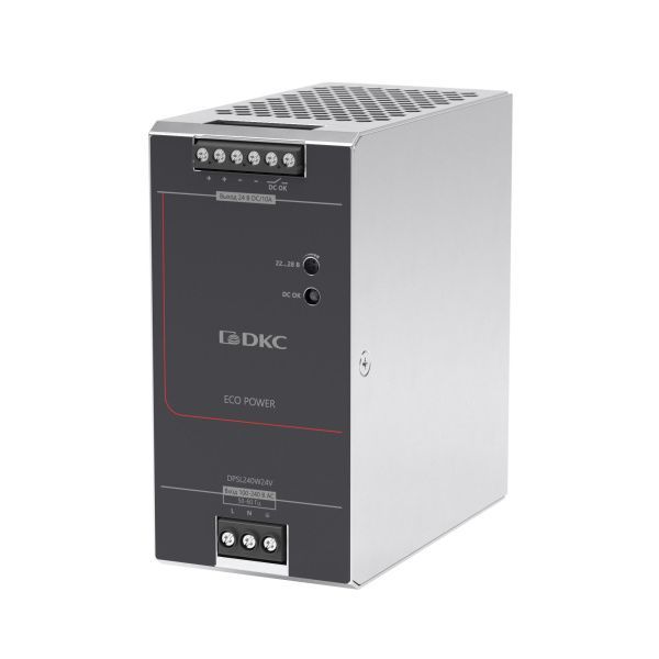 Источник питания "ECO POWER", однофазный, 240Вт, 10А, 24В