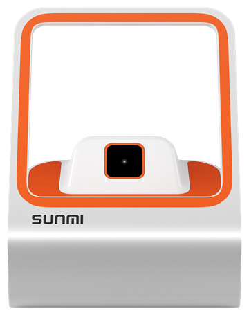 SUNMI (Model NS010) Blink USB Code128/QR-CODE Reader, Windows/iOS/Android/Linux, CN&EN (Beep)