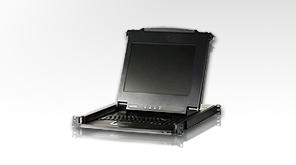 ATEN 17" Single Rail LCD Console (PS/2-USB, VGA)