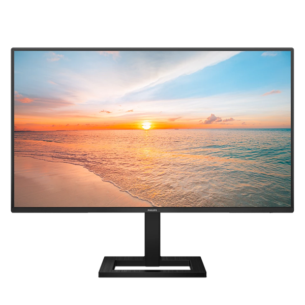 27' Philips 27E1N1300AE 1920x1080, WLED, 16:9, IPS, 250cd, 1300:1, 4ms, 178/178, HDMI, 2xUSB 3.2, USB-C 65W (DP Alt), 100Hz, Speak Tilt, HAS, Внутр, VESA, Black, 3y