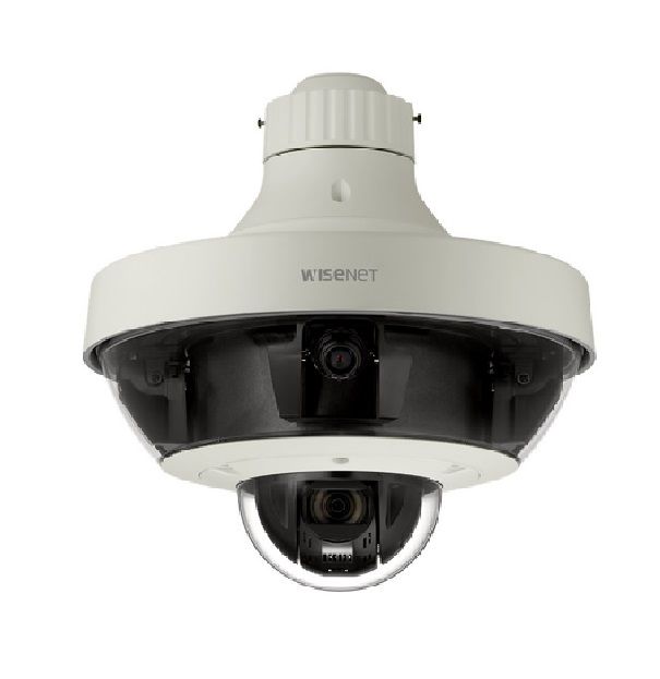 Новую мультисенсорную камеру видеонаблюдения Wisenet PNM-9320VQP представила компания Hanwha Techwin.