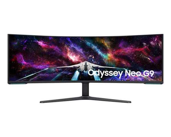 Samsung 57" Odyssey Neo G9 S57CG952NI Curved VA 32:9 7680x2160x240Hz 1ms 2500:1 420cd 178/178 mini DP; 3xHDMI; 2xUSB 3.0 Tilt Swiv HAS VESA black