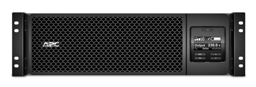 APC Smart-UPS SRT RM, 5000VA/4500W, On-Line, Extended-run, Rack 3U (Tower convertible), Pre-Inst. Web/SNMP, with PC Business, Black, 1 year warranty
