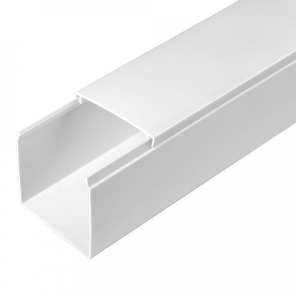 Кабель-канал белый 2-й замок 60х60 мм (24м/уп)