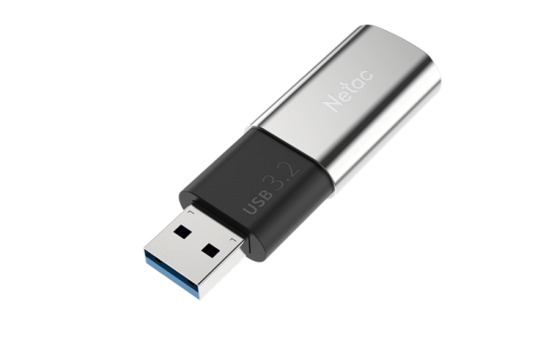 Netac US2 128GB USB3.2 Solid State Flash Drive, up to 530MB/450MB/s