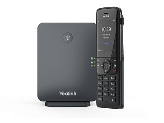 YEALINK W78P (база W70B+трубка W78H) до 10 SIP-аккаунтов, до 10 трубок на базу, до 20 одновременных вызовов, шт