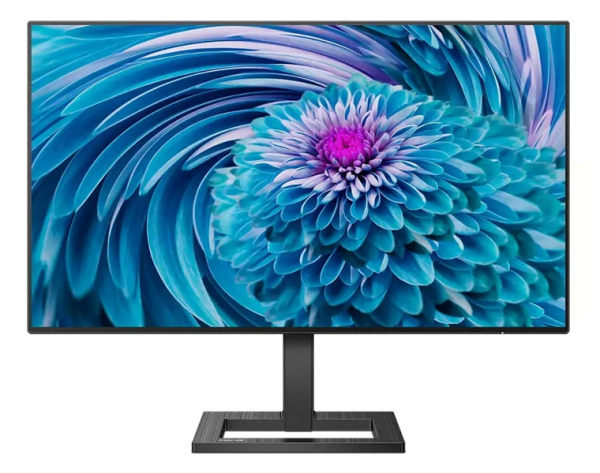 23,8" Philips 242E2FA 1920x1080, LED, 16:9, IPS, 300cd, 1000:1, MID, 4ms, 178/178, D-Sub, HDMI, DP, 75Hz, Speakers, Tilt, Внешн, VESA, Black, 2y