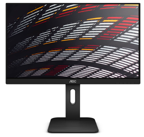 24" AOC X24P1 1920x1200, LED, 16:10, IPS, 300cd, 1000:1, 50M:1, 4ms, 178/178, D-Sub, DVI, HDMI, DP, 4*USB2.0, 60Hz, Speakers, HAS, Pivot, Tilt, Swivel, Внут, VESA, Black, 3y