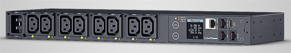 CyberPower PDU PDU41005 (PDU20SWHVIEC8FNET) Switched, 1U type, 16Amp, plug IEC 320 C20, (8) IEC 320 C13 -EOL CyberPower PDU PDU41005 (PDU20SWHVIEC8FNET) Switched, 1U type, 16Amp, plug IEC 320 C20, (8) IEC 320 C13 -EOL