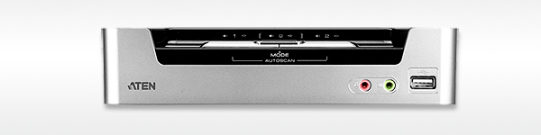 ATEN 2-Port USB HDMI/Audio KVMP™ Switch