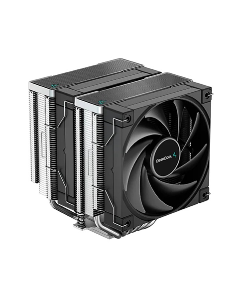 DEEPCOOL AK620 LGA20XX/1700/1200/115X/AM5/AM4 (8шт/кор, TDP 260W, PWM, DUAL Fan 120mm, 6 тепл. трубок, черный) RET