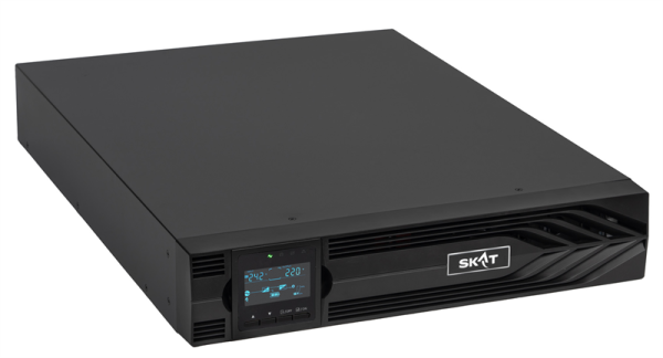 (8774) SKAT-UPS 3000-RACK-ON P3 - ИБП 3000 Вт, On-Line, синус, внешн. АКБ 72В, 2хSchuko+1xC19