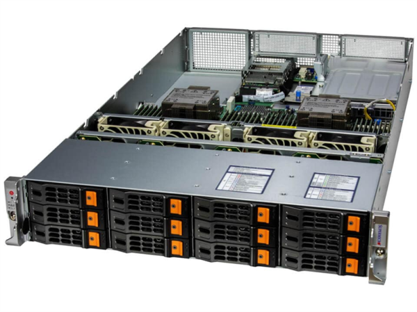 Supermicro SuperServer 2U 621H-TN12R 2xCPU(no Carrier)/ noDIMM(32)/ 12x3,5"/ 2x10GbE 2x10GbSFP+/ 12 NVME cable kit / SFT-DCMS-Single/ 2x1200W/ 6th config Supermicro SuperServer 2U 621H-TN12R 2xCPU(no Carrier)/ noDIMM(32)/ 12x3,5"/ 2x10GbE 2x10GbSFP+/ 12 NVME cable kit / SFT-DCMS-Single/ 2x1200W/ 6th config