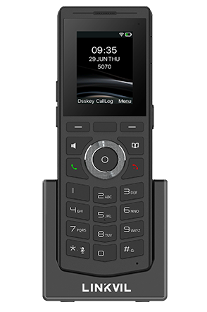 LINKVIL W610W Беспровод. Wi-Fi, 4 SIP-акк., 2" 240 х 320 Цвет. экран, защ. от падения с 1.8м., BT 5.0, бат. 1900mAh