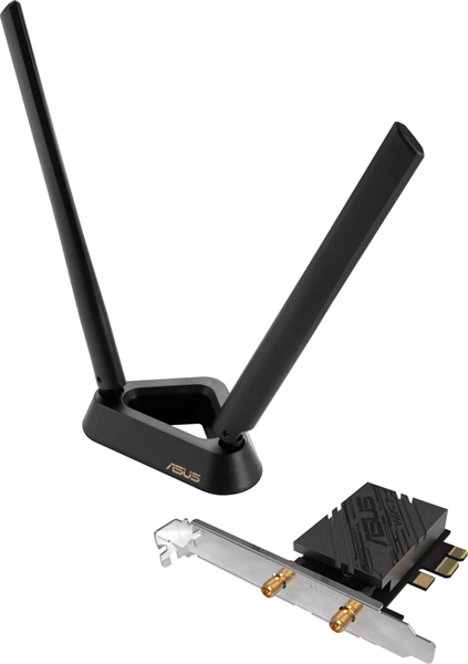ASUS PCE-BE92BT // WI-FI 7 802.11be, 5764 + 688Mbps, PCI-E Adapter, 2 antenna