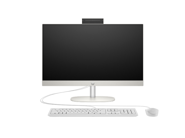 HP ProOne 240 G10 All-in-One NT IPS 23,8"(1920x1080)Core i3-N300,8GB,512GB,eng/rus usb kbd,mouse,WiFi,BT,5MP,White,DOS,1Wty