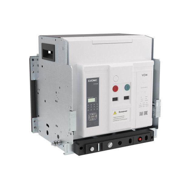 Воздушный автоматический выключатель YON pro ANX40X 3P 4000 А 100 кА, типоразмер M, расцепитель ETA, выкатной, горизонтальное подключение, управление 220 В AC
