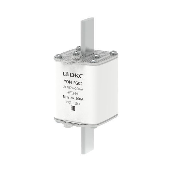 Предохранитель YON ножевого типа FG2 200А 400V характеристика aR