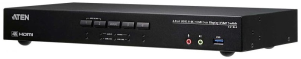 4-Port USB3.0 4K HDMI Dual Display KVM-оборудованиеP Switch