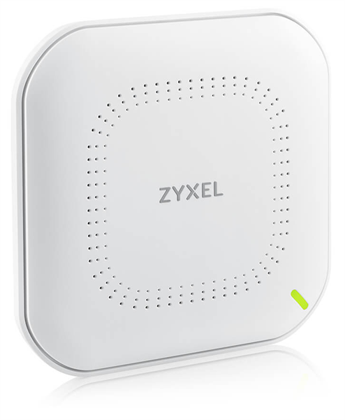 Точка доступа Zyxel NebulaFlex NWA50AX PRO, WiFi 6, 802.11a/b/g/n/ac/ax (2,4 и 5 ГГц), MU-MIMO, антенны 3x3, до 575+2400 Мбит/с, 1xLAN 2.5GE, PoE, без поддержки Captive portal и WPA-Enterprise, защита