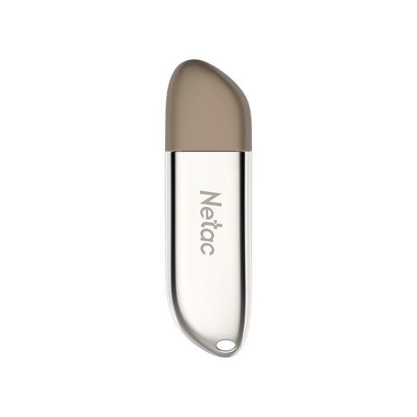 Netac U352 128GB USB2.0 Flash Drive, aluminum alloy housing