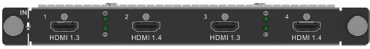 H_4xHDMI input card