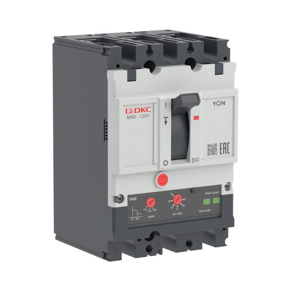 Авт. выкл. YON pro MNX125H 3P 100A 150kA при AC415V расц. TMM