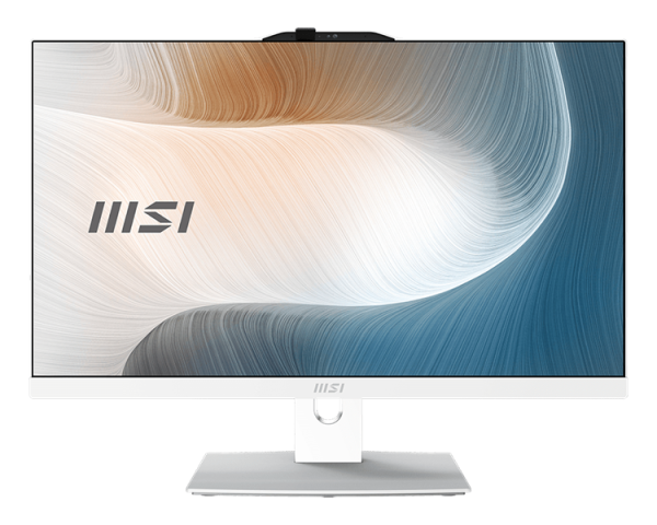 MSI Modern AM242TP 1M AIO 23.8" FHD(1920x1080) IPS Touch ,Core 5 120U(1.4GHz),16GB DDR5(2x8GB), 512GB SSD M.2,Intel Iris Xe Graphics,WiFi 6E+BT,Wireless keyboard&mouse, noOS, 1y war-ty, White