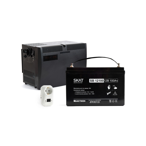Комплект ИБП TEPLOCOM-500+100+TBS Optimum