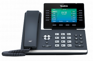 YEALINK SIP-T54W, 16 аккаунтов, цветной 4.3" LCD-экран  480х272, Bluetooth,WiFi, USB, GigE, цветной экран, без БП, шт