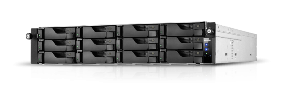 ASUSTOR AS6512RD 12Bay/Intel Atom C3538, 2.1GHz/8GB DDR4/noHDD,LFF(HDD,SSD),/2x1GbE(LAN)/4xUSB3.2