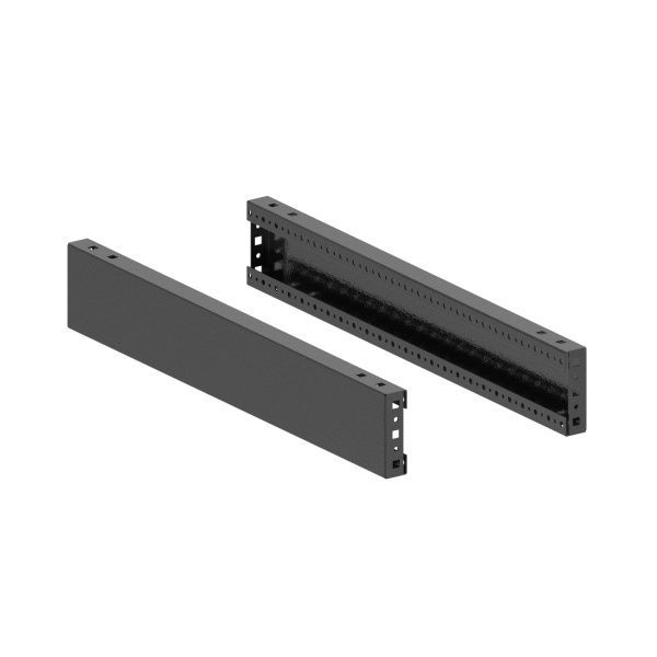 Панели цоколя для корпусов CQE & CQE N, ШхГ 1600 мм, В=100 мм, RAL9005, комплект - 2 шт. RAM block
