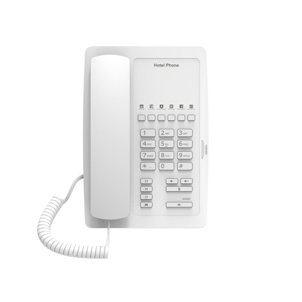 Fanvil H3, 2 SIP-акк., POE, БП в комп., 1x100 Mbps, Белый, 6 прог. клав.