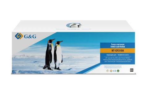 Cartridge G&G 131A для HP CLJ M251/M276; Canon LBP-7100CN/7110CW, с чипом (1 800стр.) (аналог CF210A)