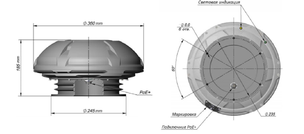 Комплекс обнаружения и противодействия беспилотным летательным объектам (БПЛА) «Омега» DWR-IА-360 (АнтиДрон). Изображение  7