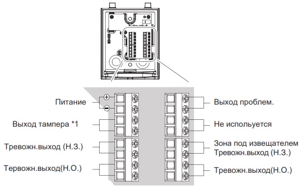 Схема подключения SIP-5030