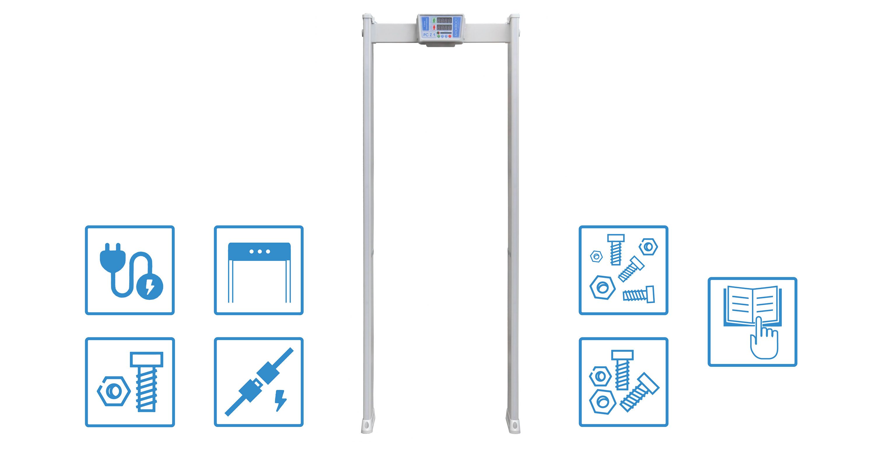 Арочный металлодетектор БЛОКПОСТ PC Z 1. Изображение  1