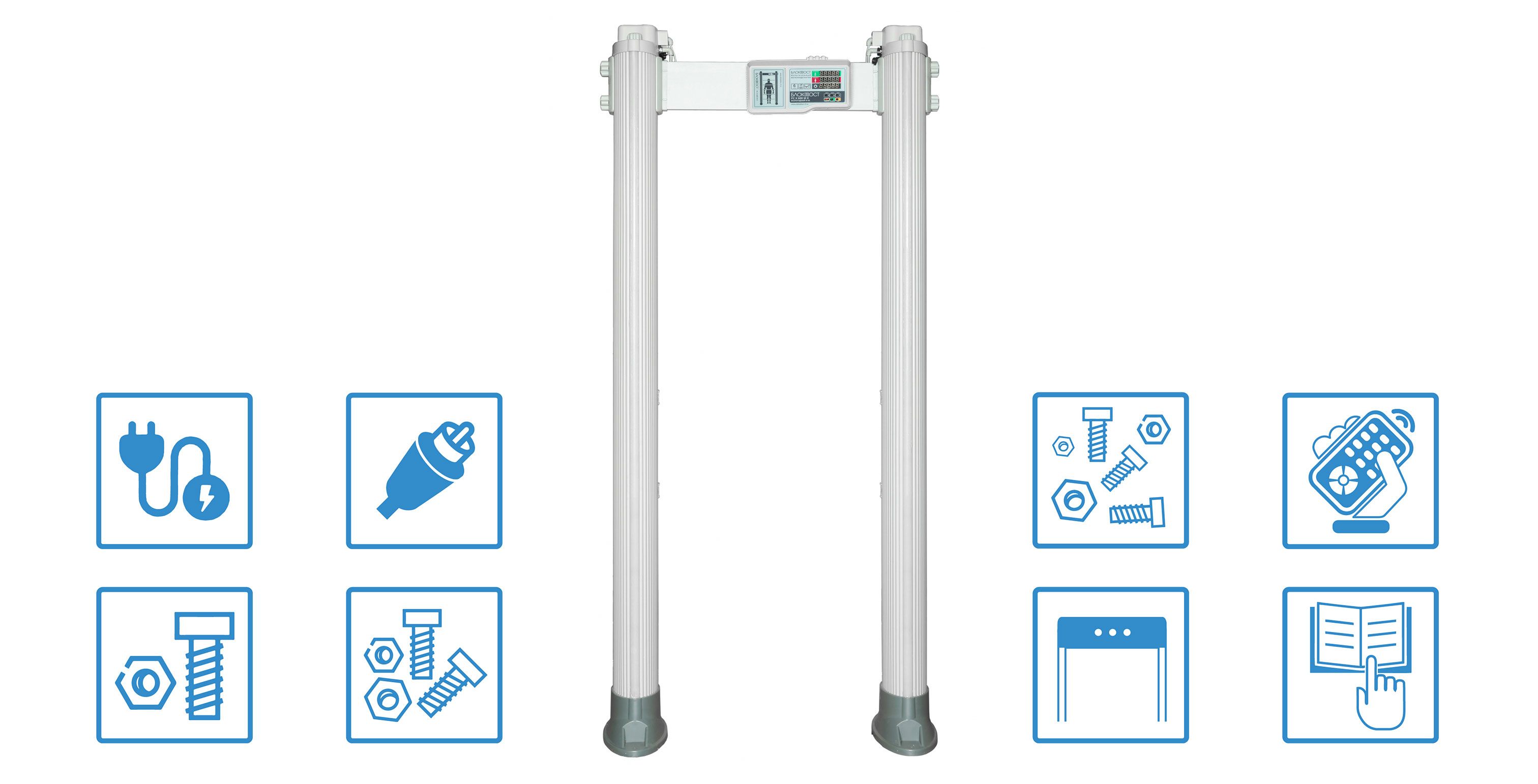Арочный металлодетектор БЛОКПОСТ РС X 600 M K. Изображение  1