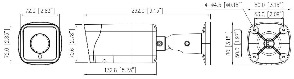 Корпусная уличная камера наблюдения 8Мп DWC-SDS-С3804 . Изображение  1