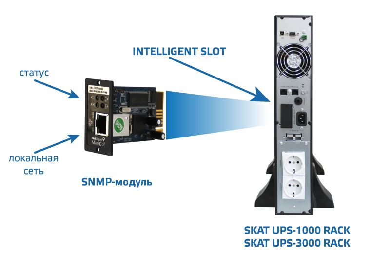 SNMP-модуль DL 801. Изображение  1