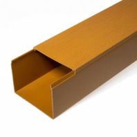 Кабель-канал бук 2-й замок 60х60 мм (12м/уп)