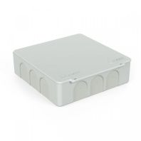 Коробка распределительная 60-0302 для прямого монтажа двухкомпонентная безгалогенная (HF) 100х100х30 (48 шт/уп)