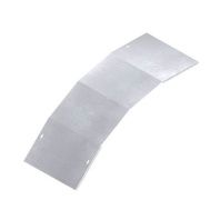 Крышка на угол вертикальный внешний 45 градусов, 80х500 R600 в комплекте с крепежными элементами и соединительными пластинами, необходимыми для монтажа