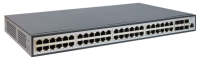 ORIGO Управляемый L3 коммутатор, 48x1000Base-T, 6x10GBase-X SFP+, консольный порт RJ-45, комплект для установки в 19" стойку