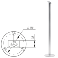 Стойка под считыватель d32