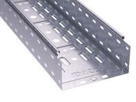 Лоток перфорированный 200х100 L3000, горячеоцинкованный