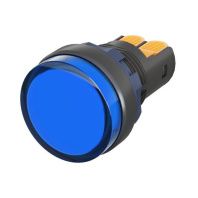 Сигнальный индикатор со встроенным диодом 24В, синий, зажим Plug-In